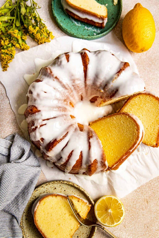 Lemon Pound Cake – Bundt Pan Size